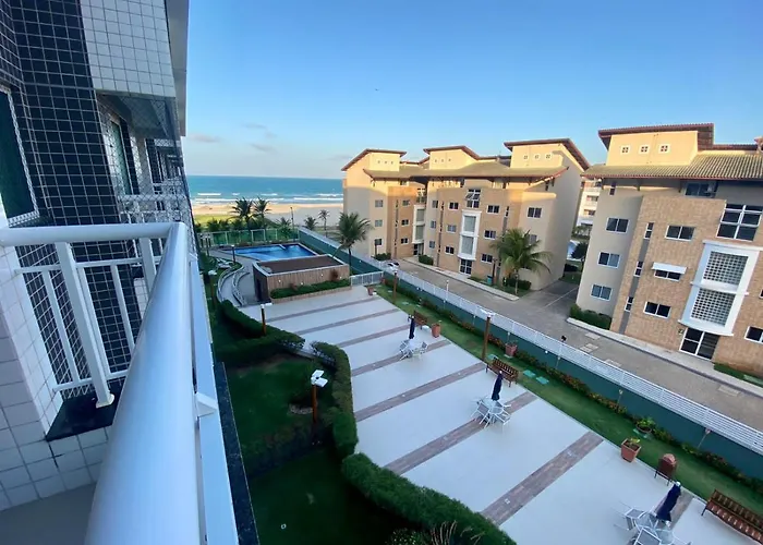 Apto Vista Mar E Pe Na Areia No Beach Way A 300M Do Beach Park