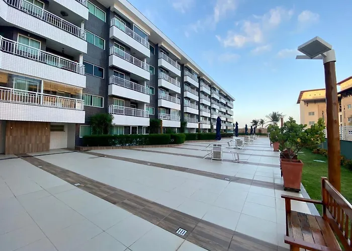 Apto Vista Mar E Pe Na Areia No Beach Way A 300M Do Beach Park