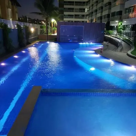 Apto Vista Mar E Pe Na Areia No Beach Way A 300M Do Beach Park Aquiraz Exterior photo