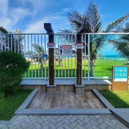 Apto Vista Mar E Pe Na Areia No Beach Way A 300M Do Beach Park Aquiraz Exterior photo